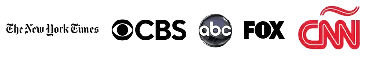 Major media logos